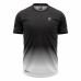 BLACK WHITE FADE ACTIVE T-SHIRT